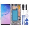 TFT LCD Screen For Samsung Galaxy S10 SM-G973 Digitizer Full Assembly with Frame,Not Supporting Fingerprint Identification