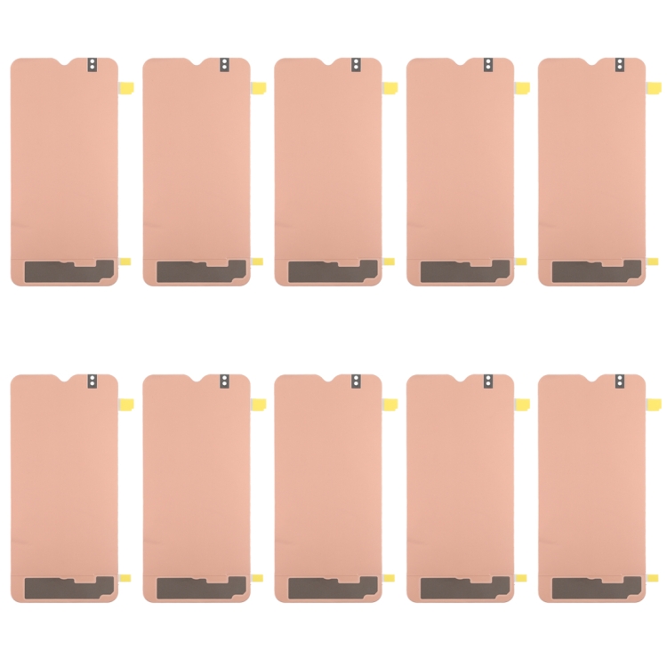 For Galaxy A20 10pcs LCD Digitizer Back Adhesive Stickers