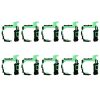 For Galaxy S8 10pcs Waterproof Adhesive Sticker