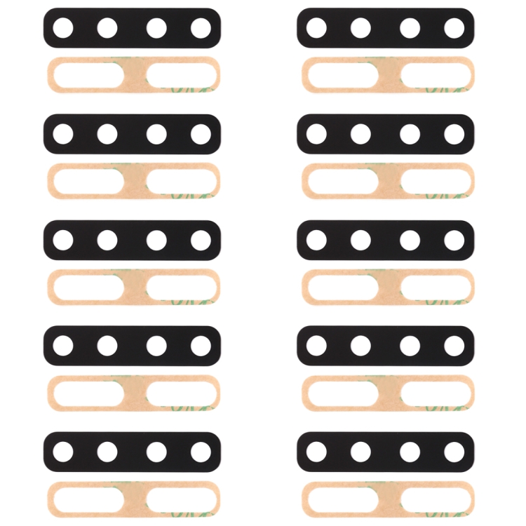 For Galaxy A9 (2018) A920F/DS 10pcs Back Camera Lens