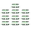 For Galaxy S7 Edge / G935 10pcs Front Housing Adhesive