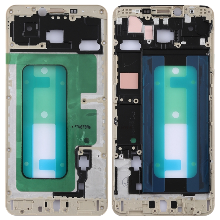For Galaxy C7 Front Housing LCD Frame Bezel