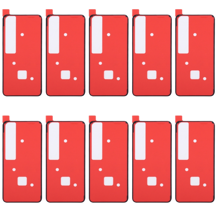 10 PCS Original Back Housing Cover Adhesive for Xiaomi Mi 10 Pro 5G / Mi 10 5G