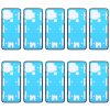 10 PCS Original Back Housing Cover Adhesive for Xiaomi Mi 10 Lite 5G