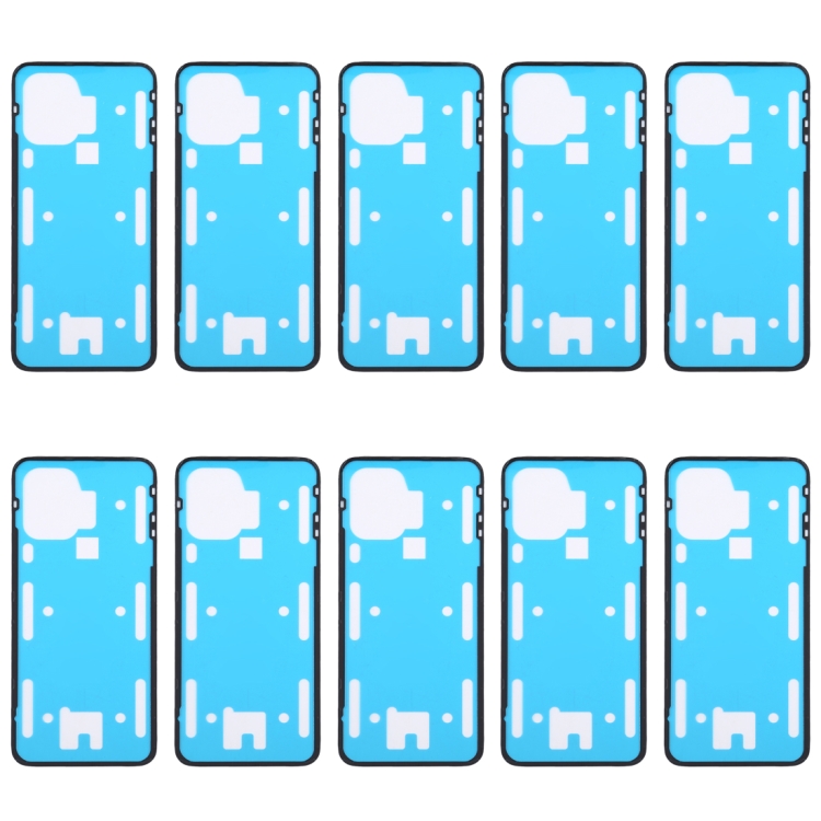 10 PCS Original Back Housing Cover Adhesive for Xiaomi Mi 10 Lite 5G