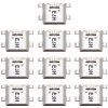 10 PCS Charging Port Connector for Huawei Y7 Prime (2017)