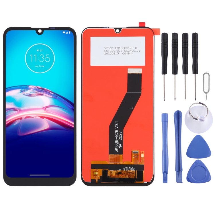 LCD Screen and Digitizer Full Assembly for Motorola Moto E6s (2020)
