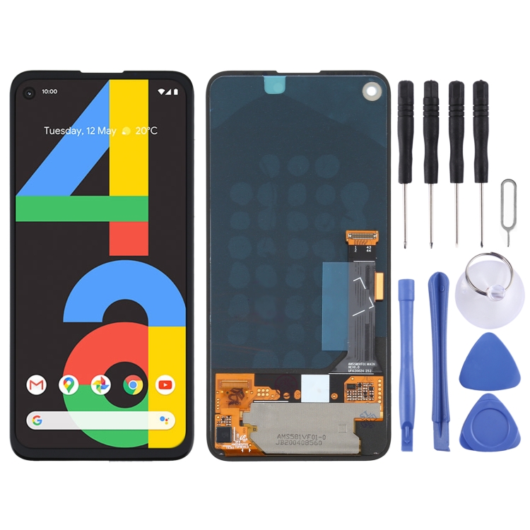 Original LCD Screen and Digitizer Full Assembly for Google Pixel 4a G025J