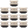 10 PCS Charging Port Connector for Xiaomi Redmi K30 Pro / Poco F2 Pro