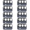 10 PCS Back Camera Lens for Xiaomi Redmi Note 9 4G M2010J19SC