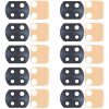 10 PCS Back Camera Lens for Xiaomi Redmi Note 9T 5G M2007J22G