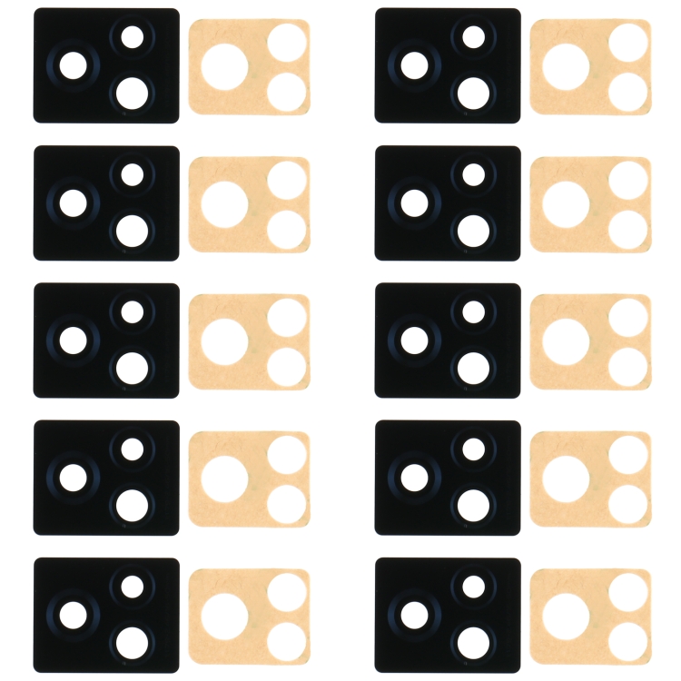 For Vivo iQOO 7 V2049A 10pcs Back Camera Lens