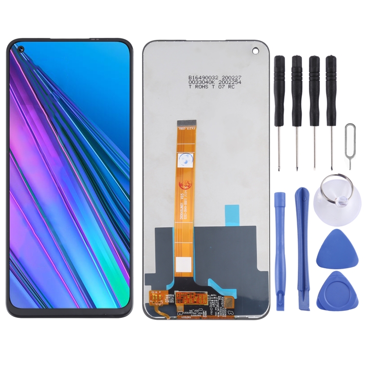 LCD Screen and Digitizer Full Assembly for OPPO Realme Q3 5G