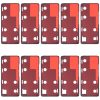 10 PCS Back Housing Cover Adhesive for Xiaomi Redmi Note 10 Pro