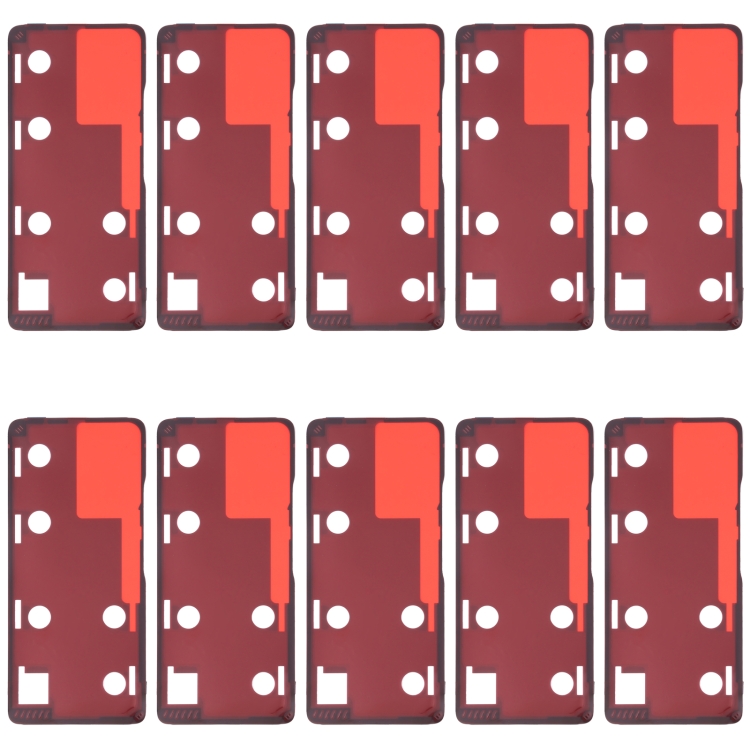 10 PCS Back Housing Cover Adhesive for Xiaomi Redmi Note 10 Pro