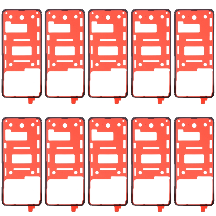 10 PCS Back Housing Cover Adhesive for Xiaomi Mi 11 Pro / Mi 11 Ultra