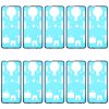 10 PCS Back Housing Cover Adhesive for Xiaomi Poco F2 Pro
