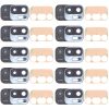 10 PCS Back Camera Lens for Xiaomi Redmi Note 10 5G / Redmi Note 10T 5G M2103K19G M2103K19C