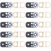 10 PCS Back Camera Lens for Xiaomi Redmi Note 10S M2101K7BG M2101K7BI M2101K7BNY