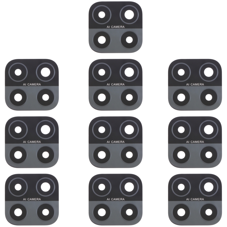 For OPPO A15 / A15s / A35 CPH2185 CPH2179 PEHM00 10pcs Back Camera Lens