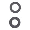 2 PCS Rear Camera Glass Lens Metal Inside Protector Hoop Ring for iPhone 13