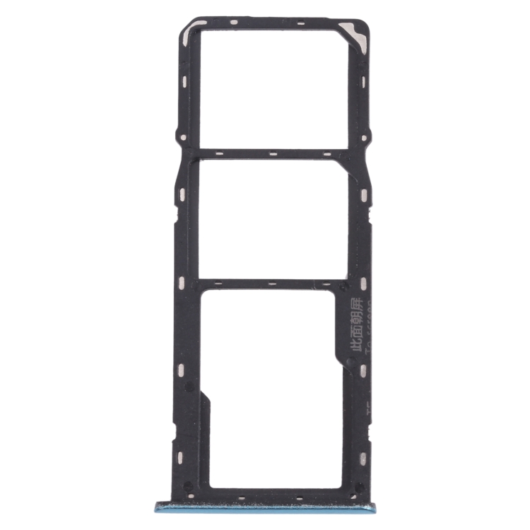 For OPPO Realme C3 RMX2027, RMX2020, RMX2021  SIM Card Tray + SIM Card Tray + Micro SD Card Tray