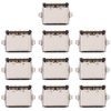 10 PCS Charging Port Connector for Lenovo M10 Plus TB-X606, TB-X606F