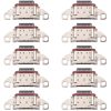 10 PCS Charging Port Connector for LG Velvet 5G / Velvet 4G / Velvet 5G UW LM-G900N, LM-G900EM, LM-G900, LM-G900TM, LMG910EMW, LM-G910EMW, LM-G900V, LM-G900V