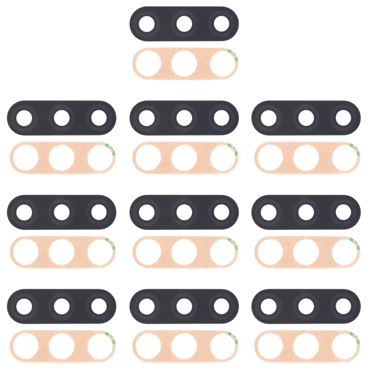 For Infinix S4 X626, X626B, X610B, X626B LTE 10pcs Back Camera Lens