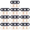 For Infinix S4 / Note 6 X610, X626, X626B, X610B, X626B LTE 10pcs Back Camera Lens