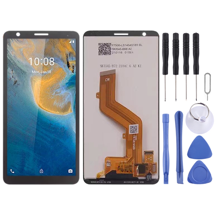 LCD Screen and Digitizer Full Assembly for ZTE Blade A31 (2021)