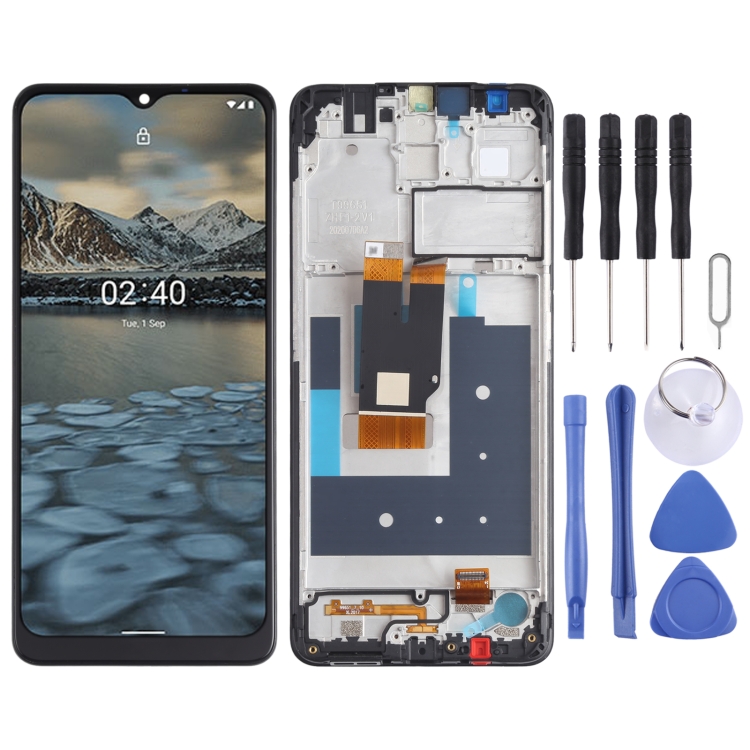 LCD Screen and Digitizer Full Assembly with Frame for Nokia 2.4 TA-1277 TA-1275 TA-1274 TA-1270