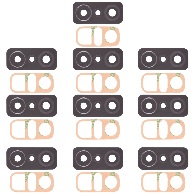 10 PCS Back Camera Lens for Xiaomi 11T Pro / 11T 21081111RG 2107113SG