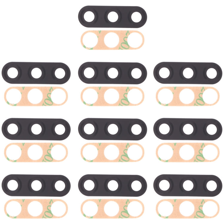 10 PCS Back Camera Lens for LG Q60 / LG K12 Prime (Brazil)