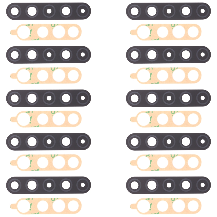 10 PCS Back Camera Lens for LG K61 LMQ630EAW, LM-Q630EAW, LM-Q630