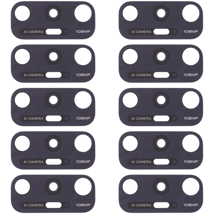 10 PCS Back Camera Lens for Xiaomi Mi 10s M2102J2SC