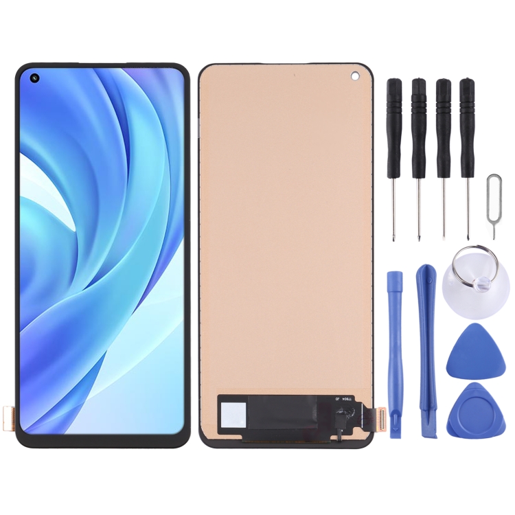 TFT Material Original LCD Screen and Digitizer Full Assembly for Xiaomi Mi 11 Lite/11 Lite 5G NE