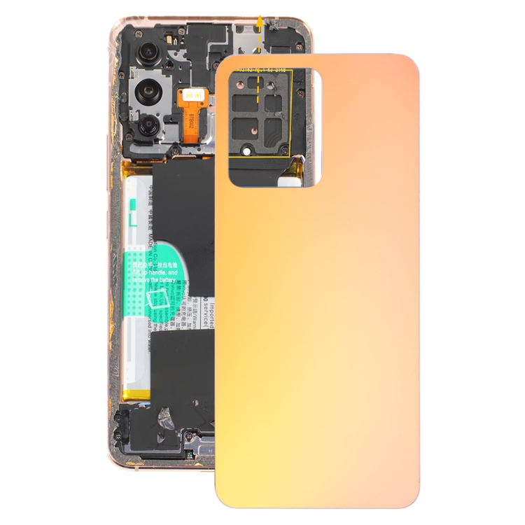 For vivo S12 / V23 5G V2162A V2130 Glass Battery Back Cover