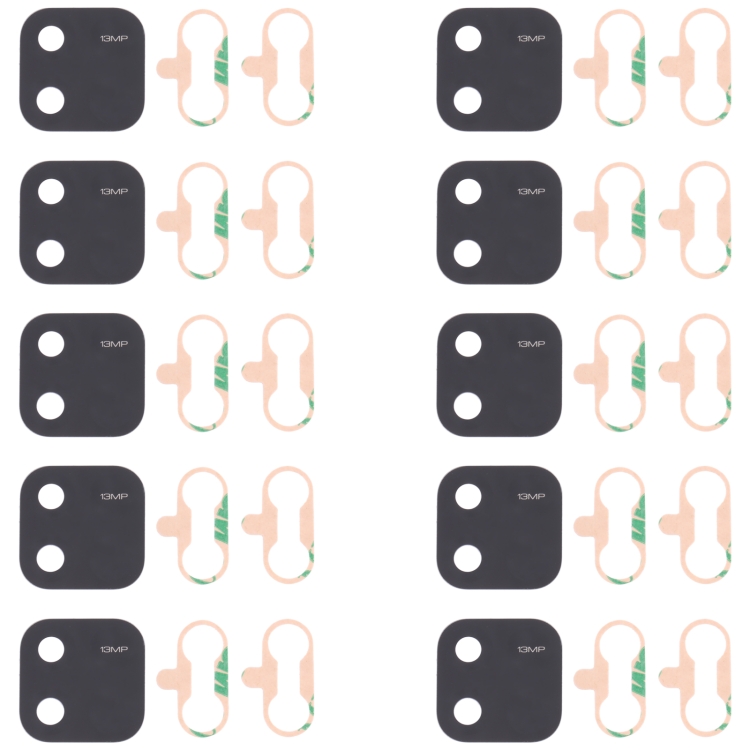 10 PCS Back Camera Lens For Xiaomi Redmi 10A 220233L2C