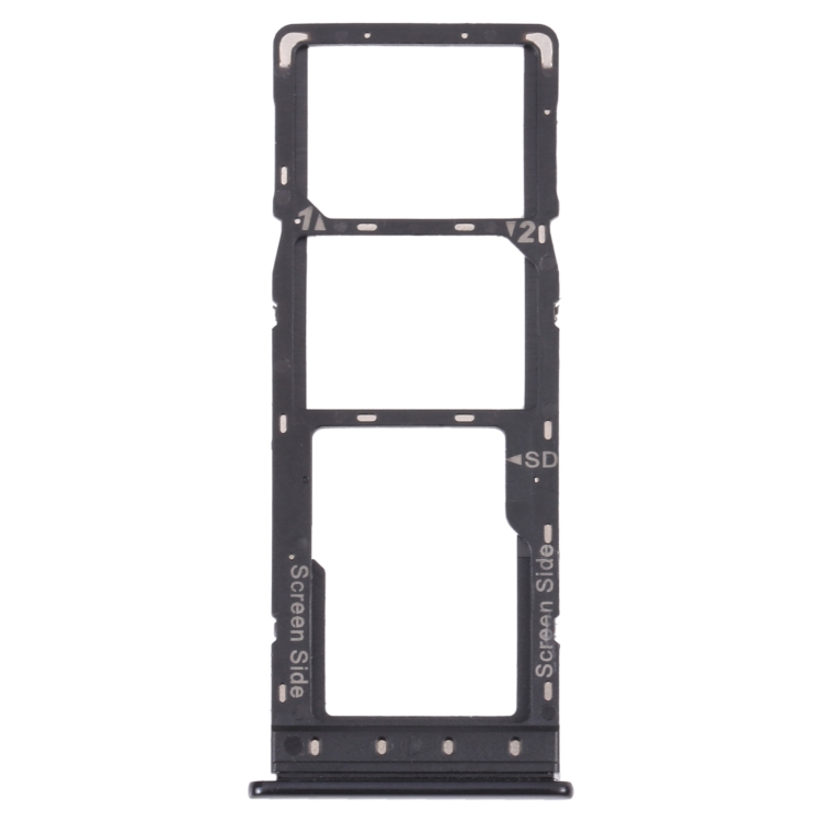 For Infinix S5 Lite X652B X652C SIM Card Tray + SIM Card Tray + Micro SD Card Tray