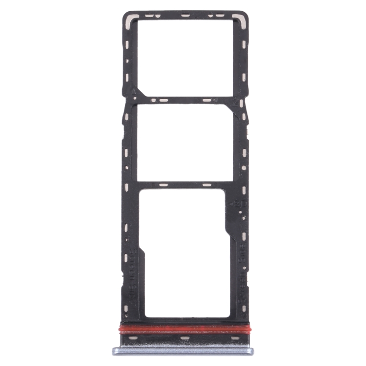 For Tecno Camon 16 CE7 CE7J CE9H SIM Card Tray + SIM Card Tray + Micro SD Card Tray