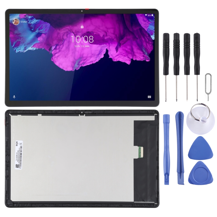 LCD Screen and Digitizer Full Assembly with Frame for Lenovo Tab P11/P11 Plus TB-J606 TB-J606F