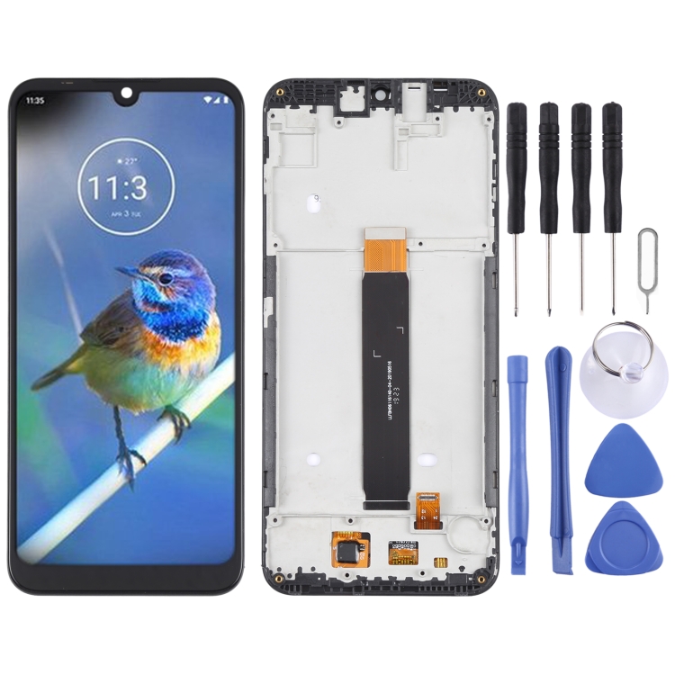 LCD Screen and Digitizer Full Assembly with Frame for Lenovo K10 2019 XT2025-3