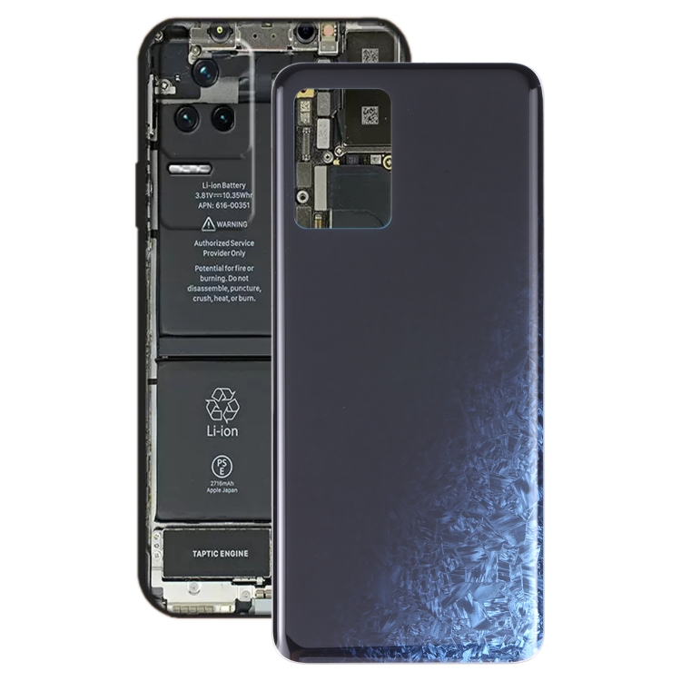 Glass Battery Back Cover for Xiaomi Redmi K50 / Redmi K50 Pro