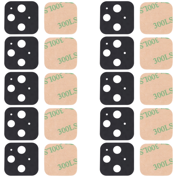 For Google Pixel 5 10 PCS Back Camera Lens