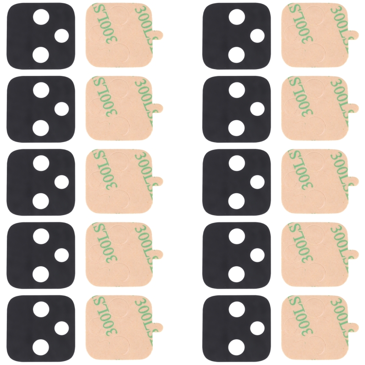 For Google Pixel 5a 10 PCS Back Camera Lens