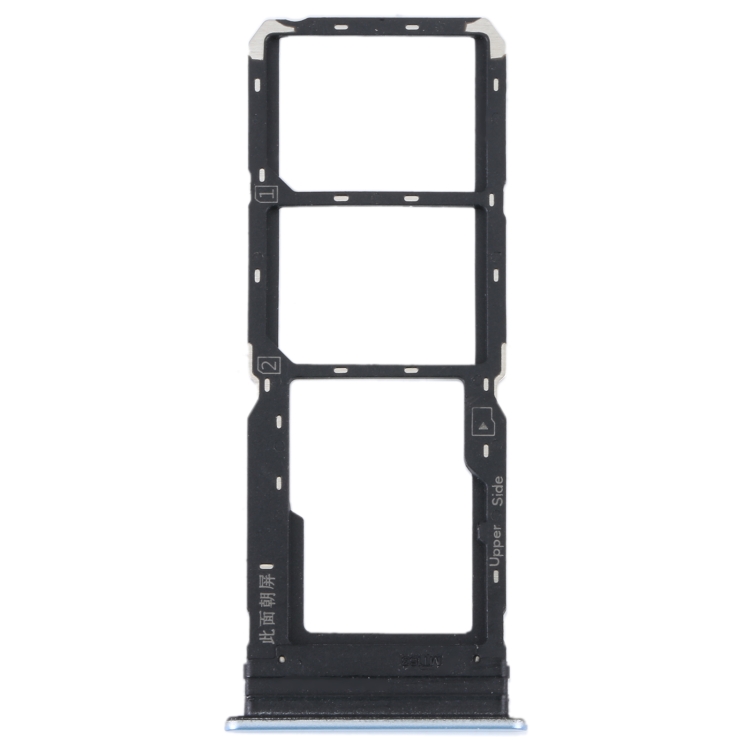 For vivo Y21 2021 / Y21S / Y21T / Y21T India SIM Card Tray + SIM Card Tray + Micro SD Card Tray