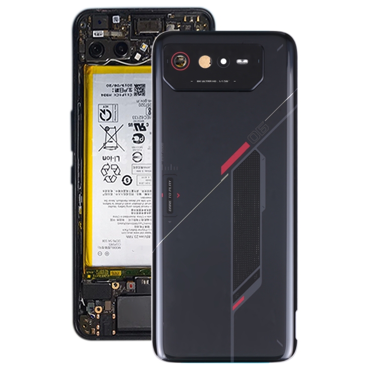 Glass Battery Back Cover for Asus ROG Phone 6 AI2201-C AI2201-F