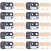 10 PCS Back Camera Lens for Xiaomi Redmi Note 10T 5G