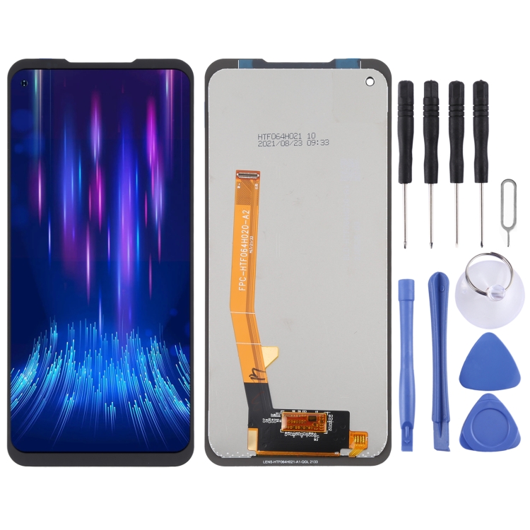 LCD Screen and Digitizer Full Assembly for Doogee S97 Pro